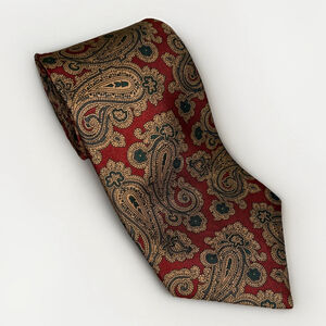 Vintage EUC Hathaway Silk Paisley Tie Men’s Necktie USA Made